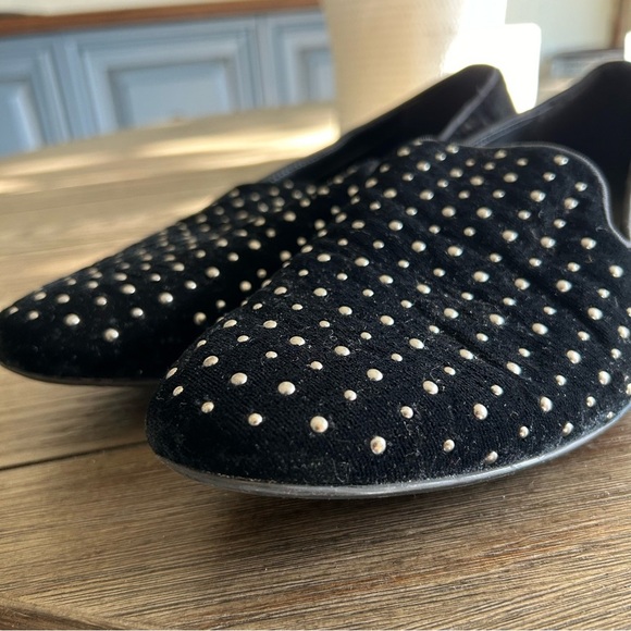 Zara studded velvet slip on loafers mens size 42 - Picture 4 of 9